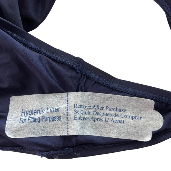 Andie |biza Flat Navy One Piece Swimsuit Size L NEW - Picture 10 of 14